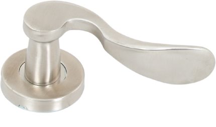 Indobrass Stainless Steel S Type Mortise Handle, On rose