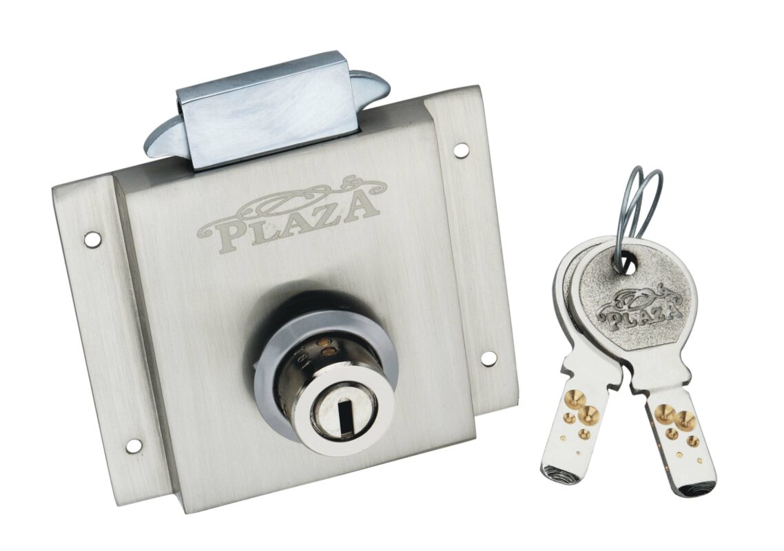 Plaza Cyl. Sliding Cupboard Lock with Ultra Key