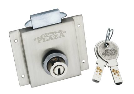 Plaza Cyl. Sliding Cupboard Lock with Ultra Key
