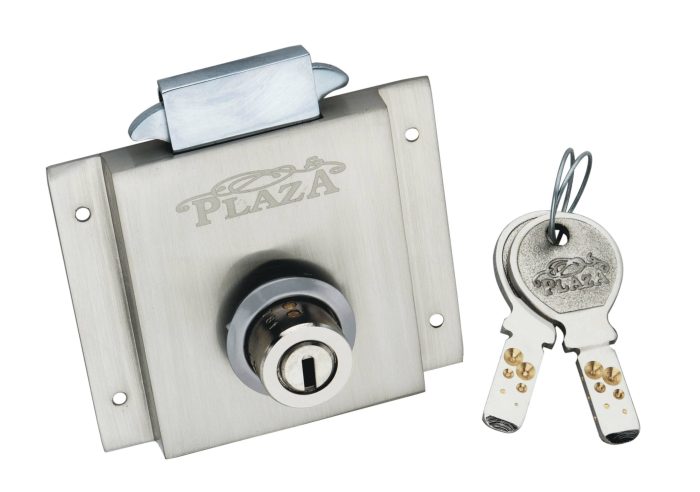 Plaza Cyl. Sliding Cupboard Lock with Ultra Key