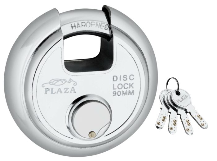 Plaza Cylindrical Pad Lock DISC
