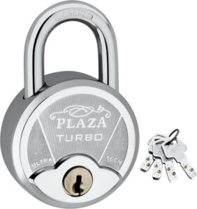 Plaza Cylindrical Pad Lock TURBO