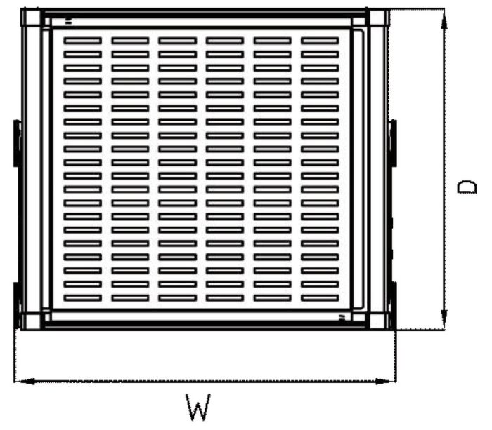 Hafele Pull Out Metal Storage Box | for 30 kg Weight Carrying Capacity (807.95.354)