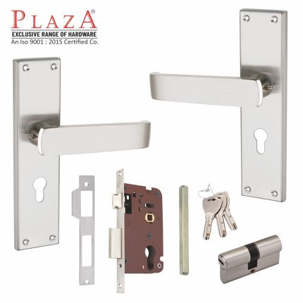 Plaza PEARL SS Mortise Handle Set, CY