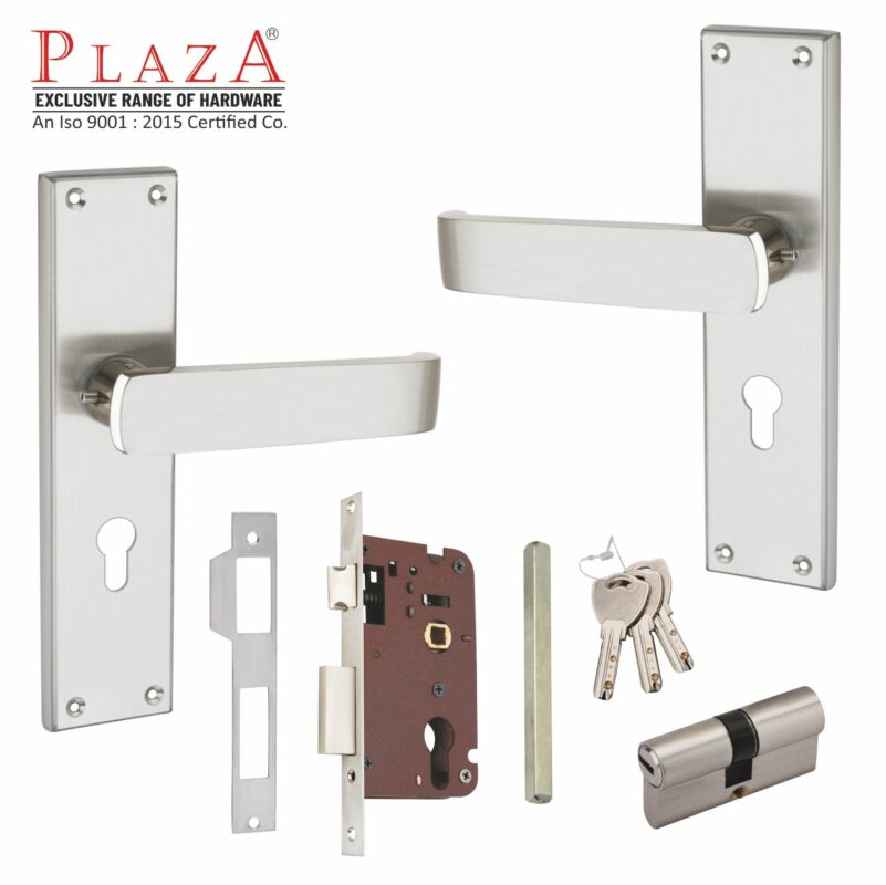 Plaza PEARL SS Mortise Handle Set, CY