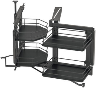 Hafele Pull Out and Turn for Corner Cabinets (542.00.304)
