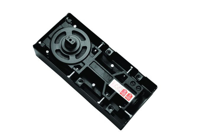 TAITON Single Cylinder Floor Spring for Glass Door with Top & Bottom Patch (TFS-6000-GD)
