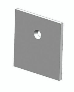 TAITON End Cap for TRF-UTB-RCT-AL-50-50 (TRF-UTB-EC-AL-02)