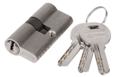 TAITON Euro Profile Cylinder with Both Side Keys | Computer Keys (TMC-22-K2K-N)