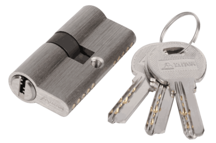 TAITON Euro Profile Cylinder with Both Side Keys | Computer Keys (TMC-22-K2K-N)