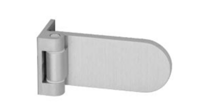 TAITON Wall to Glass 90° Aluminium Door Hinge - Weight 45 Kg (TAGH-1)
