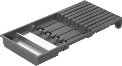 Blum Orion Grey Matt AMBIA-LINE Knife Holder - For LEGRABOX