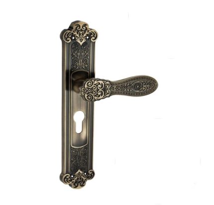 Georgia Mortise Door Handle Set With Cy Lock (Model-102 Nakseen)