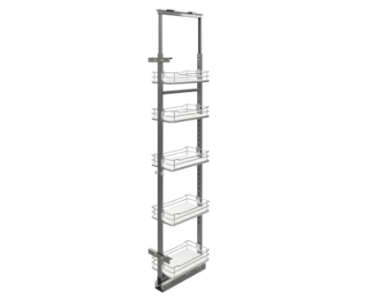 Hafele Kitchen Pantry Unit | 450 mm | Anthracite - Buy at Best Price in India