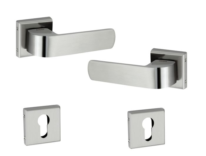 Shrida 446 SS Mortise Handle Set