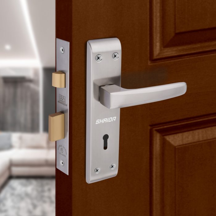 Shrida 503 Iron Mortise Handle and Lock Set & door hardware fittings price