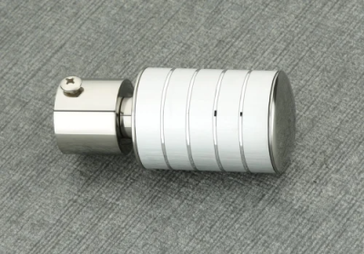 STELLER Curtain Bracket Set for window and door AL-1 made of aluminium in silver finish - price