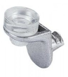 Hettich Sekura8 Nickel for Glass Shelf