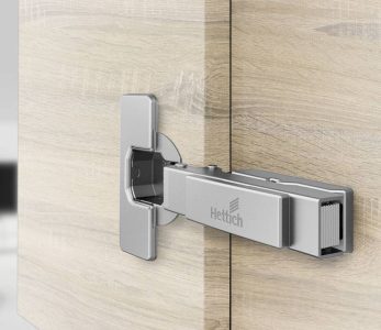 Hettich Intermat Hinge - 9936 Door Hinges W90 With Mounting Plate | Nickel-Plated - Buy at Best Price in India