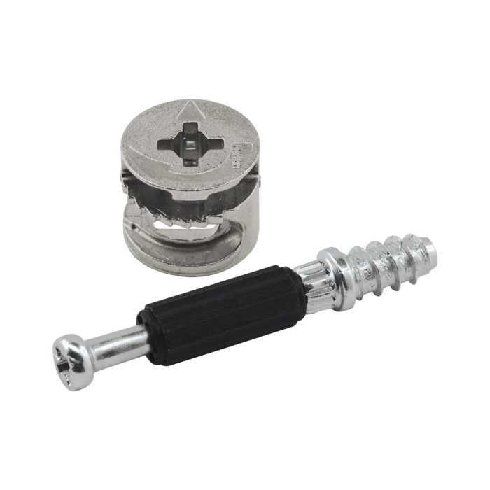 Hettich rastex 2 part nickel plated zinc screws | Fastener price