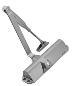 Ozone Hold Open Door Closer (NSK-680-HO STD SILVER)