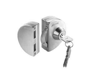 Ozone Glass Door Lock with Strike Box (OPL-4A/4B-N STD) SSS