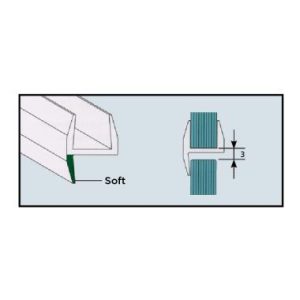Ozone Central 180° Weather Seal (OPS-3) STD | Glass Door Seals Price