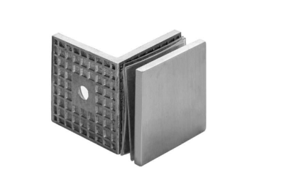 Ozone Wall to Glass Connector 90°(OGC-444-ED-SS)