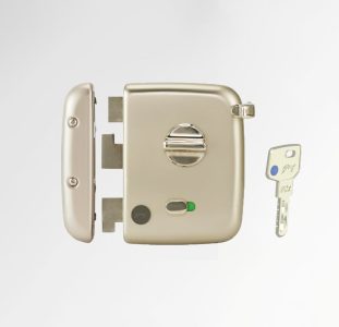 Godrej Centaur 1CK Latch Bolt | Antique Brass | Dual Motion Lock