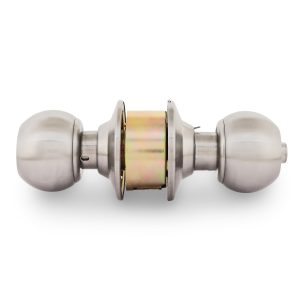Godrej Bathroom Cylindrical Lock Without Key | Stainless Steel Finish