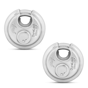 Godrej Stainless Steel Duralock With Common Keys | Silver