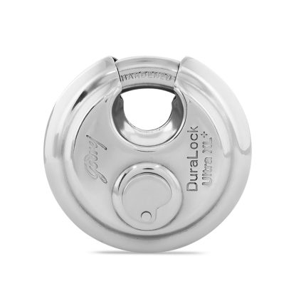 Godrej Duralock Ultra XL+ Technology Round Padlock with key SS304 | Steel Body for door, price