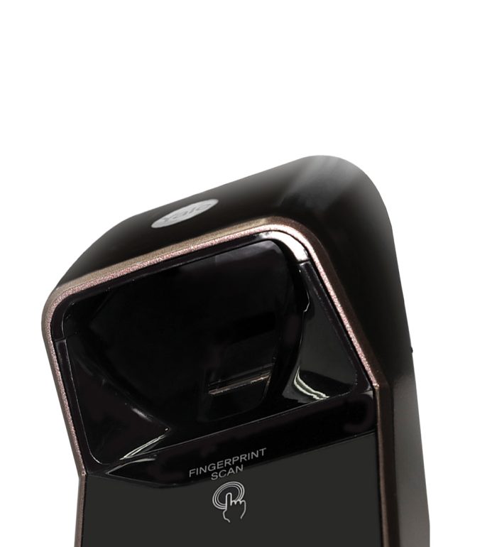 Yale Lock Digital YDM 4115A Series, Brown Biometric Smart Lock - Buy at Best Price
