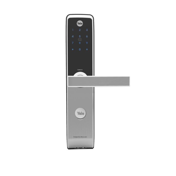 Smart Door Lock Yale YDM 3115 AV Series- | Silver Locks with PIN | RFID and Mechanical card - price