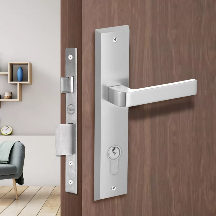 Yale Handle Door Lock | Yale Essential Lynx Series - YE‑1103 | 5/8/10 Inch | Zinc Alloy