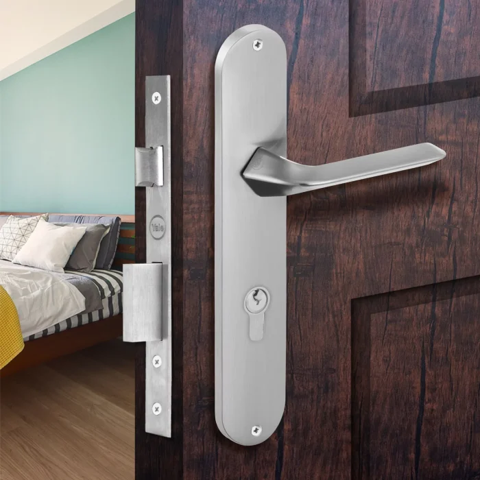Yale Lock Set | Mortise Handle | Yale Essential Sirius Series - YE‑1104 | 5/8/10 Inch | Zinc Alloy - Buy at Best Price in India