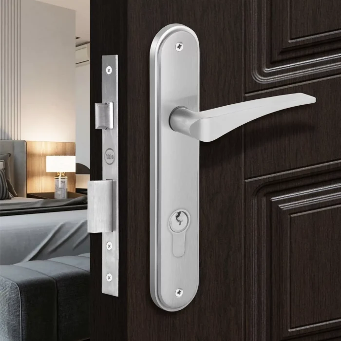 Yale Lock Door Handle | Yale Essential Electra Series - YE‑1106 | 5/8/10 Inch | Zinc Alloy - Buy at Best Price in India