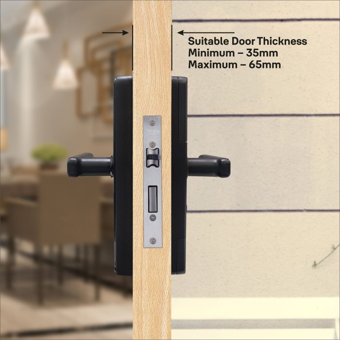Yale Lock Smart YDME 50NxT | Brown | Black Multiple Access Modes