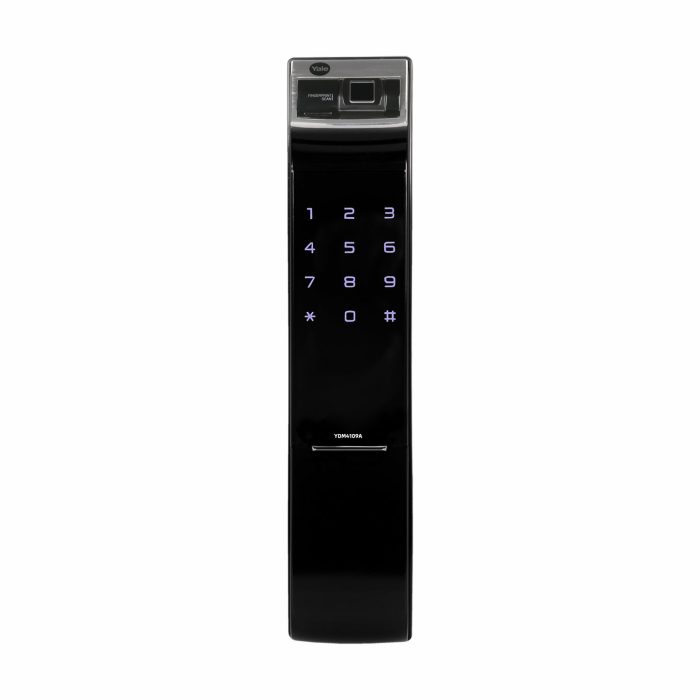 Yale Smart Door Lock - YDM 4109 (Roller Latch) Without Handle | Black