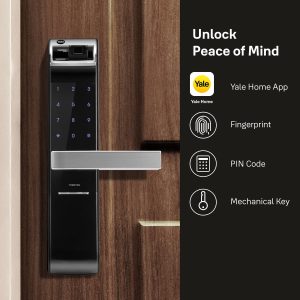 Yale YDM 4109- A Series | Biometric Smart Digital Lock/Locks | Black | Mortise at best price
