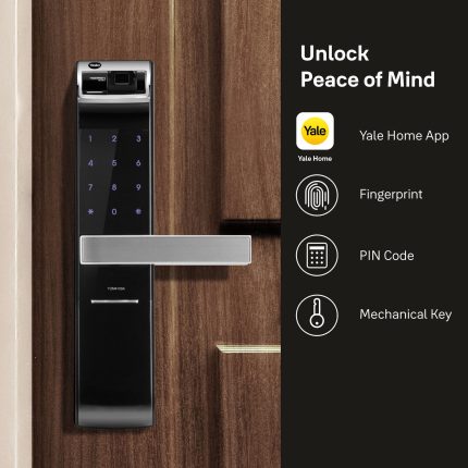 Yale YDM 4109- A Series | Biometric Smart Digital Lock/Locks | Black | Mortise at best price