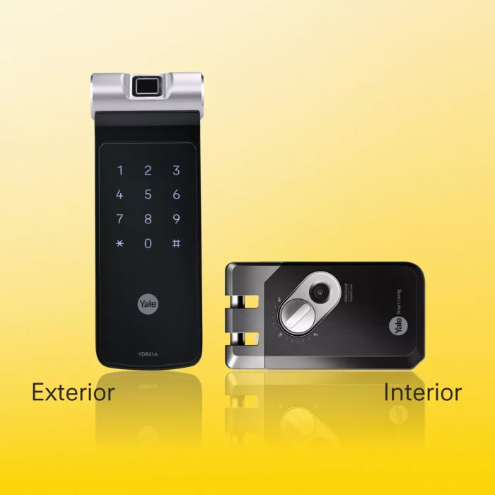 Yale Home App YDR 41A | Black | Biometric, Remote Control