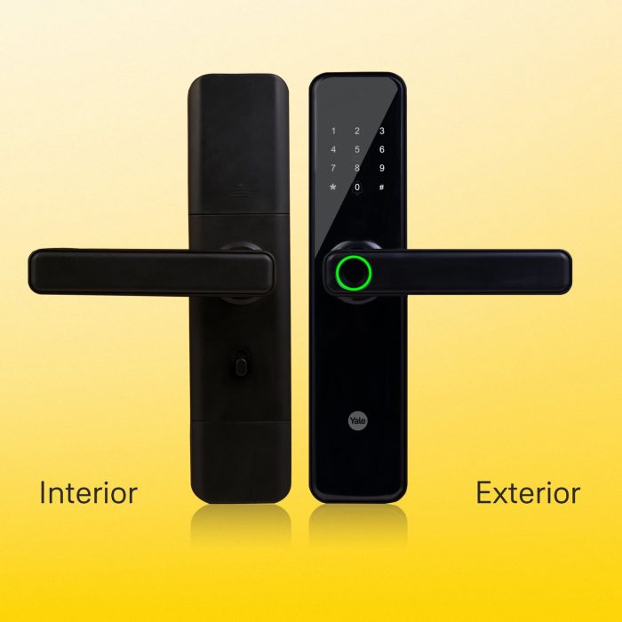 Yale Lock Smart YDME 50NxT | Brown | Black Multiple Access Modes