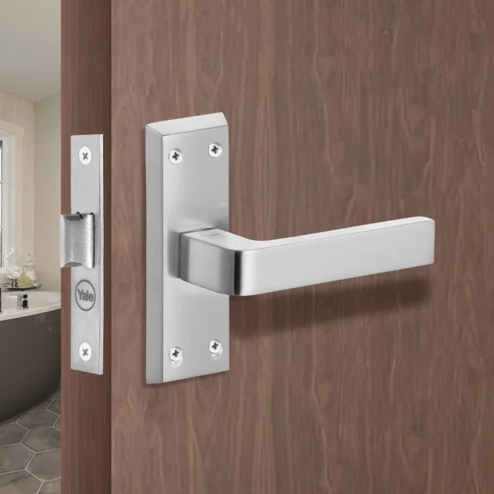Yale Handle Door Lock | Yale Essential Lynx Series - YE‑1103 | 5/8/10 Inch | Zinc Alloy