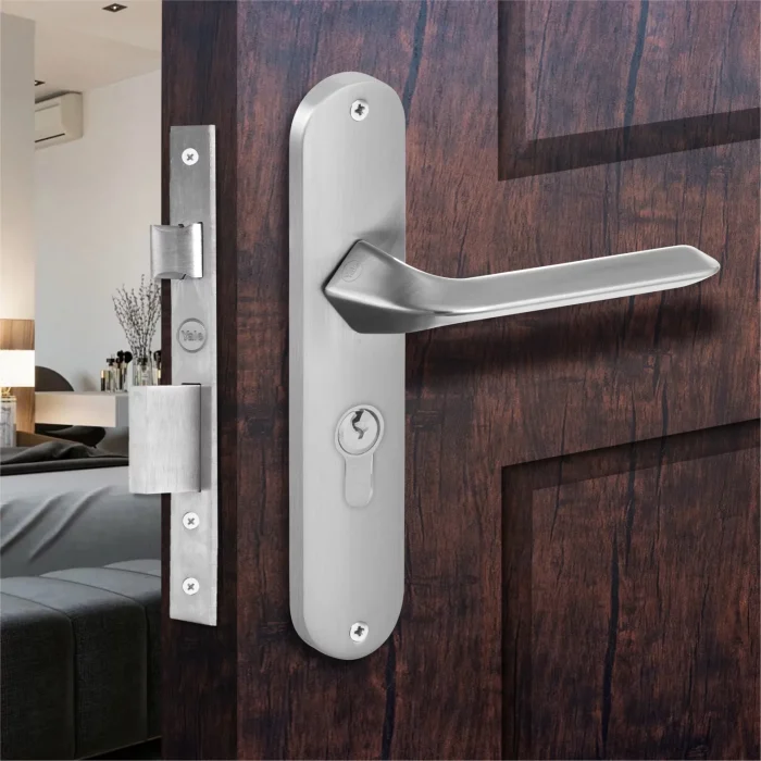 Yale Lock Set | Mortise Handle | Yale Essential Sirius Series - YE‑1104 | 5/8/10 Inch | Zinc Alloy - Buy at Best Price in India