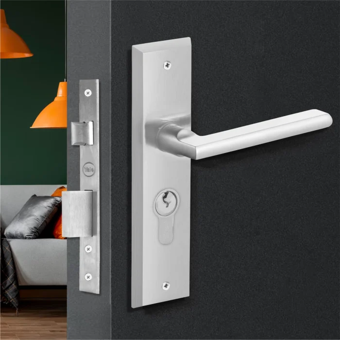 Yale Handle - Essential Lever Door Handles EOS Series - YE‑1102 | 5/8/10 Inch | Zinc Alloy - Buy at Best Price in India