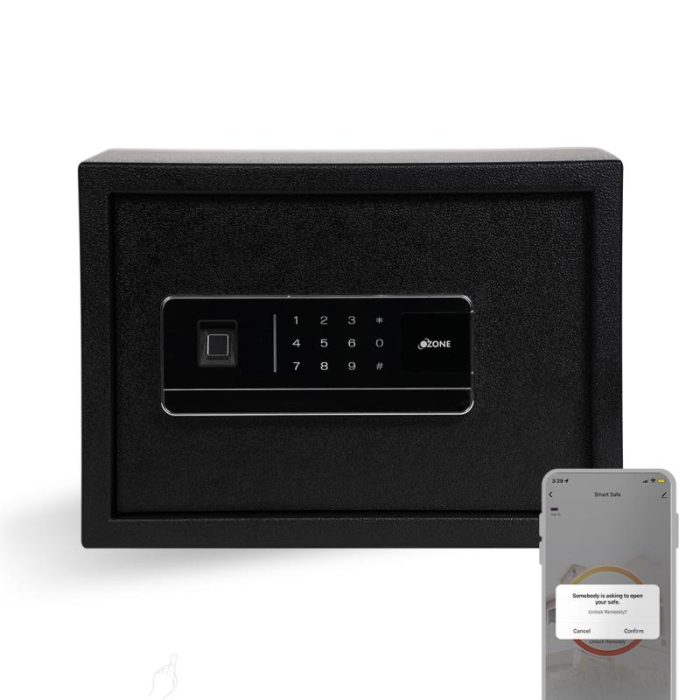 BIO VAULT LIFE-16 Home & Office Electronic Safes - Black