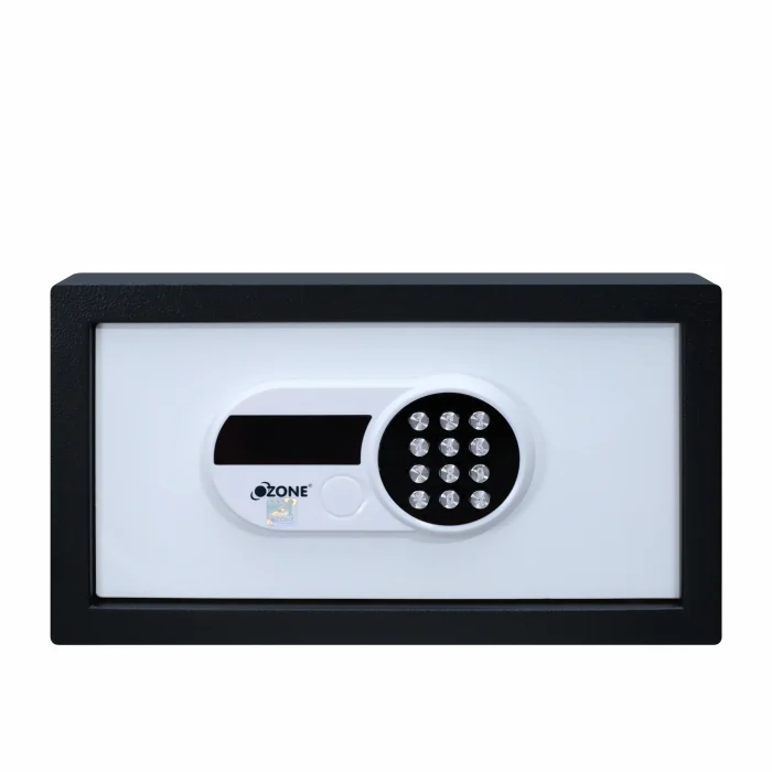 Ozone O-squire storage cabinet electronic locker safe/safes for home alloy steel black and white price