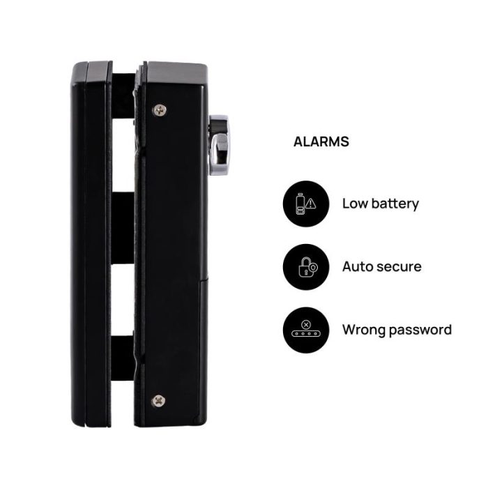 Ozone glass door smart wifi lock