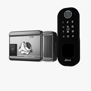Ozone Lock for Door - Cleo Life Wi-Fi Smart Digital Locks with 5-way Access for Glass Doors | Black, price